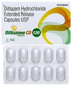 Diltiazone Cd 120 Capsule 10