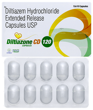 Diltiazone Cd 120 Capsule 10