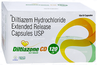 Diltiazone Cd 120 Capsule 10