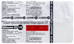 Diltiazone Cd 120 Capsule 10