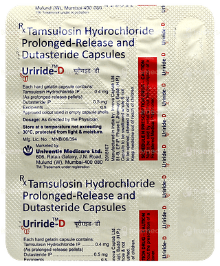 Uriride D Capsule 15