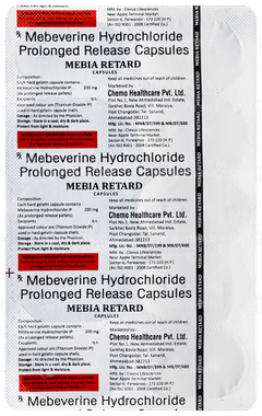 Mebia Retard 200mg Capsule Pr 10