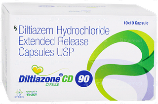 Diltiazone Cd 90 Capsule 10