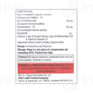 Pantoxis D Capsule 10