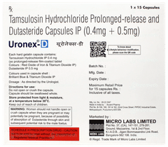 Uronex D Capsule 15