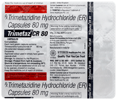 Trimetaz Cr 80 Capsule 15 Trimetaz Cr 80 Capsule 15