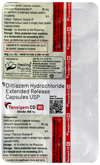 Tensigem Cd 90 Capsule 10