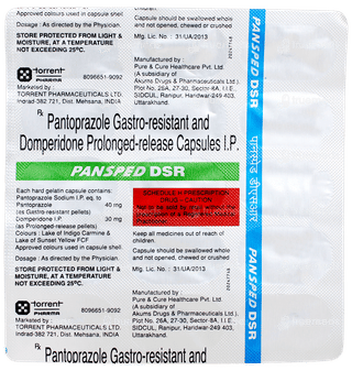 Pansped Dsr Capsule 15