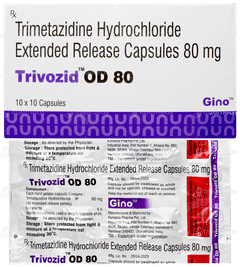 Trivozid Od 80 Capsule 10