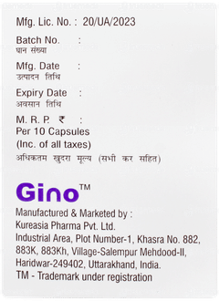 Trivozid Od 80 Capsule 10