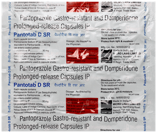 Pantotab D Sr Capsule 15