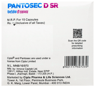 Pantosec D Sr Capsule 15