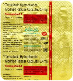 Temsujohn 0.4 Capsule 15 Temsujohn 0.4 Capsule 15