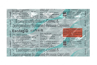 Esofag D 30/40 MG Capsule Sr 10