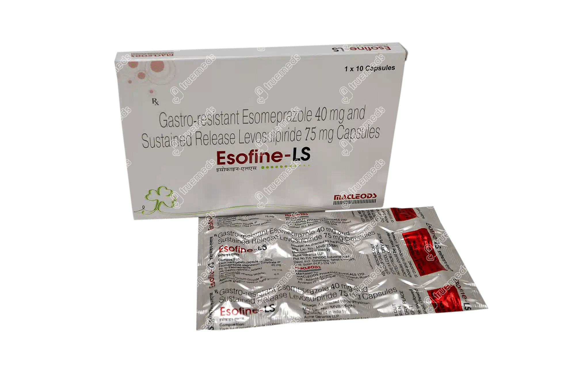 Esofine Ls Mg Order Esofine Ls Mg Capsule Sr Online At Truemeds