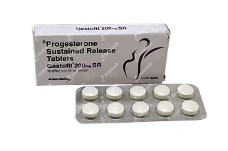 Gestofit 200 MG Tablet Sr 10