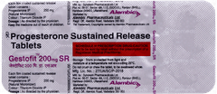 Gestofit 200mg Sr Tablet 10 Gestofit 200mg Sr Tablet 10