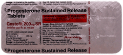Gestofit 200Mg Sr Tablet 10 Gestofit 200Mg Sr Tablet 10