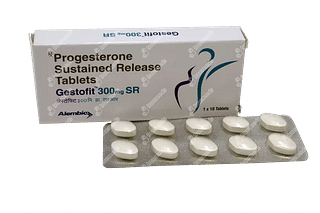 Gestofit 300 MG Tablet Sr 10