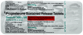Gestofit 300Mg Sr Tablet 10