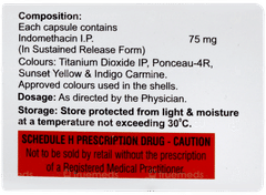 Indocap Sr Capsule 10 Indocap Sr Capsule 10