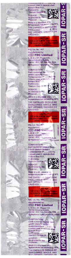 Iopar Sr Capsule 10 Iopar Sr Capsule 10