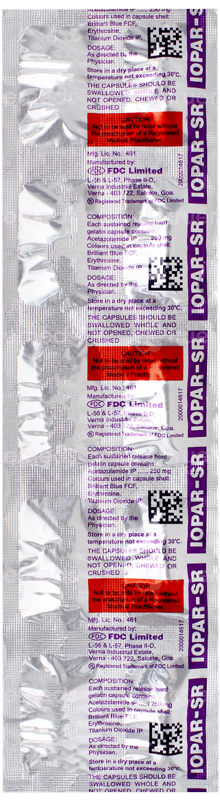 Iopar Sr Capsule 10