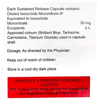 Mono Isordil Sr 30 Capsule 10