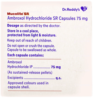 Mucolite Sr Capsule 10