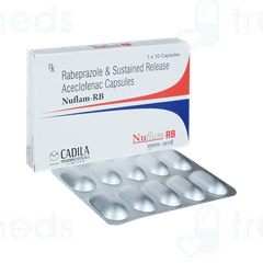 Nuflam Rb 200/20 MG Capsule Sr 10