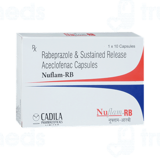 Nuflam Rb 200/20 MG Capsule Sr 10