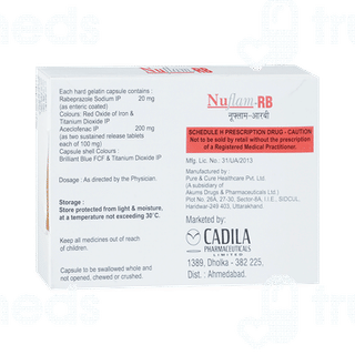 Nuflam Rb 200/20 MG Capsule Sr 10