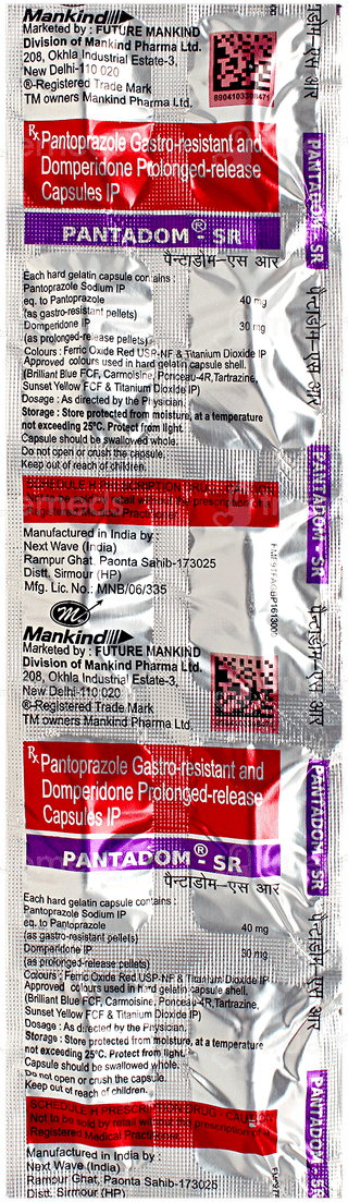 Pantadom Sr Capsule 10