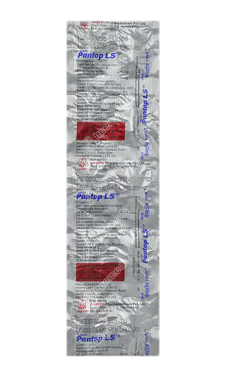 Pantop Ls 75/40 MG Capsule Sr 10