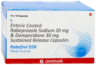 Rabefine Dsr 30/20 MG Capsule 10