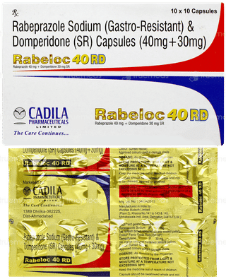 Rabeloc 40 Rd Capsule 10