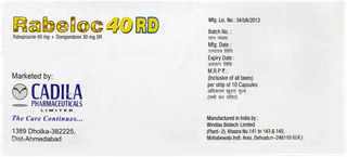 Rabeloc 40 Rd Capsule 10