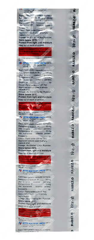 Rabez D Capsule 10