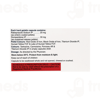 Rabitec D 10/20mg Capsule Sr 10