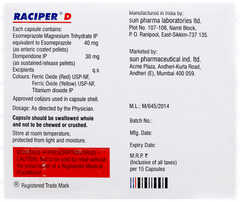 Raciper D Capsule 15