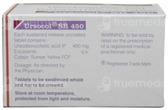 Ursocol Sr 450Mg Capsule 10