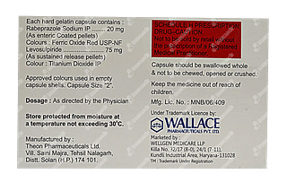 Rabewal Lsr 75/20 MG Capsule Sr 10