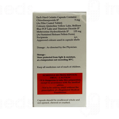 Benizep 5/135 MG Capsule Sr 10
