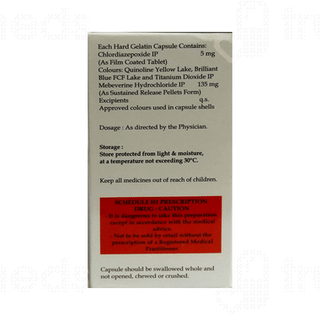 Benizep 5/135 MG Capsule Sr 10