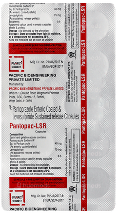 Pantopac Lsr Capsule 10 Pantopac Lsr Capsule 10