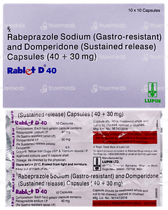 Rablet D 40 Capsule 10