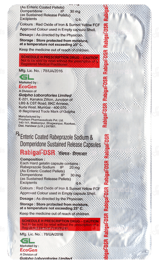 Rabigal Dsr Capsule 10