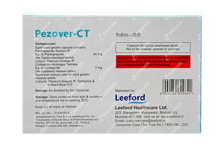 Pezover Ct 40/3 MG Capsule Sr 10