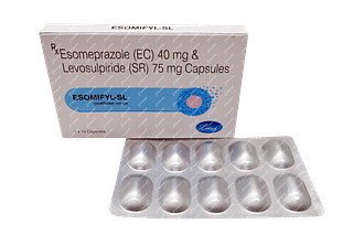 Esomifyl Sl 40/75 MG Capsule Sr 10