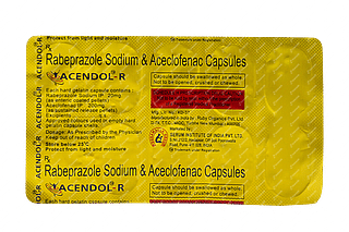 Acendol-r 200/20 MG Capsule Sr 10